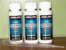 A Minoxidil brand by Kirkland Signature.